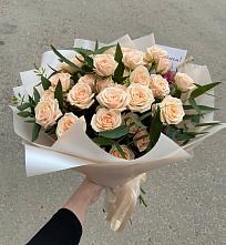 Букет Кремовые розы Латте #REPLACE_PRED# Стародубе