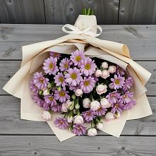 Букет цветов из:  Розы и Хризантемы в Стародубе