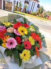 Букет цветов из:  Герберы #REPLACE_PRED# Стародубе