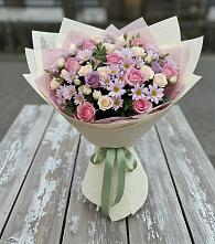 Букет цветов из:  Розы и Хризантемы в Стародубе