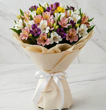 Букет цветов из:  Альстромерии #REPLACE_PRED# Стародубе