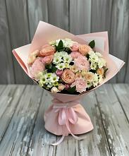 Букет цветов из:  Гвоздики, Розы и Хризантемы в Стародубе