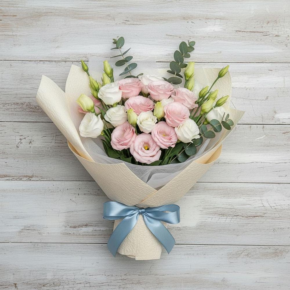 Букет цветов из: Лизиантусы в Стародубе